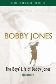 Cover of: Bobby Jones: Portrait of a Champion