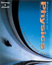 Cover of: Principles of Physics (Non-InfoTrac Version) by John W. Jewett, Raymond A. Serway