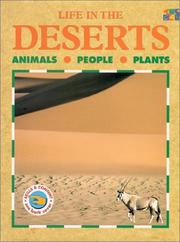 Cover of: Life in the Deserts (Life in the...) by Lucy Baker