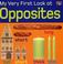 Cover of: My very first look at opposites