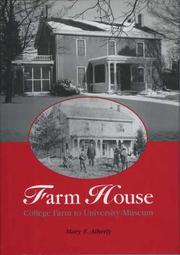 Cover of: Farm House by Mary E. Atherly