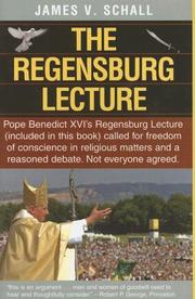 Cover of: The Regensburg Lecture