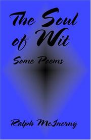 Cover of: The soul of wit