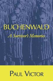 Cover of: Buchenwald: A Survivor's Memories
