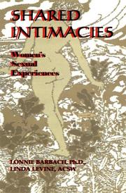 Cover of: Shared Intimacies: Women's Sexual Experiences