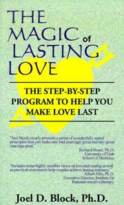 Cover of: The Magic of Lasting Love by Joel D. Block
