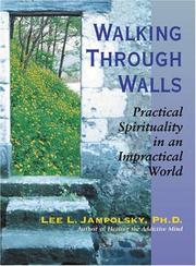 Cover of: Walking through walls by Lee L. Jampolsky