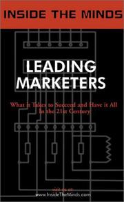 Cover of: Leading Marketers  (Inside the Minds: Leading Marketers Series) (Inside the Minds) by Inside the Minds