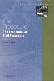 Civil procedure by Robert G. Bone