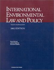 Cover of: International Environmental Law and Policy by David Hunter