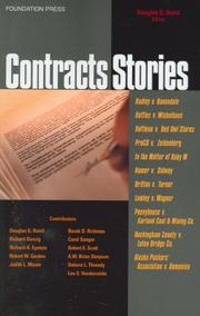 Cover of: Contract Stories by Douglas G. Baird