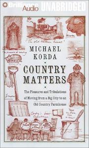 Cover of: Country Matters by 