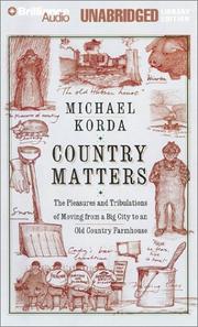 Cover of: Country Matters by 