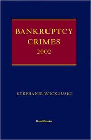 Cover of: Bankruptcy Crimes 2002