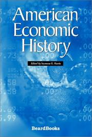 Cover of: American Economic History