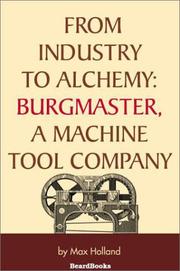 Cover of: From industry to alchemy by Max Holland