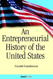 Cover of: An Entrepreneurial History of the United States