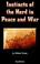 Cover of: Instincts of the Herd in Peace and War