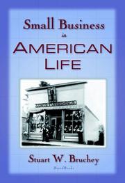 Cover of: Small business in American life