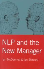 Cover of: NLP and the New Manager