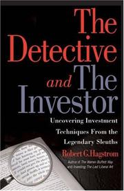 Cover of: The detective and the investor by Robert G. Hagstrom