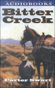 Cover of: Bitter Creek | Carter Swart