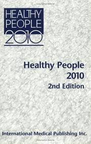 Cover of: Healthy People 2010 (softcover, combined volumes I and II)