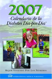 Cover of: 2007 Calendario De La Diabetes Diapordia