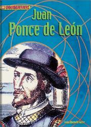 Cover of: Juan Ponce De Leon (Groundbreakers)