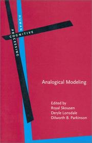 Cover of: Analogical Modeling: An Exemplar-Based Approach to Language (Human Cognitive Processing)