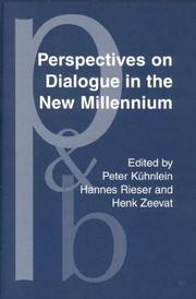 Cover of: Perspectives on dialogue in the new millennium