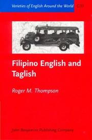 Filipino English and Taglish by Roger M. Thompson
