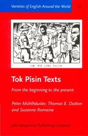 Cover of: Tok Pisin texts: from the beginning to the present