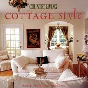 Cover of: Country Living Cottage Style (Country Living)