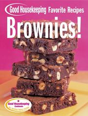 Cover of: Brownies!: Good Housekeeping favorite recipes.