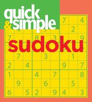 Cover of: Quick & Simple Sudoku by Frank Longo