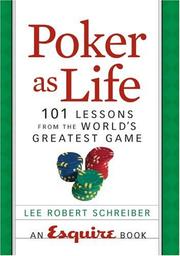 Cover of: Poker as Life