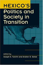 Cover of: Mexico's Politics and Society in Transition