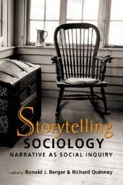 Cover of: Storytelling Sociology: Narrative As Social Inquiry