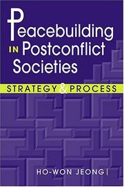 Cover of: Peacebuilding In Postconflict Societies: Strategy And Process