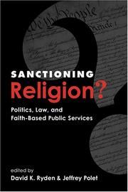 Cover of: Sanctioning Religion? by 