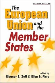 Cover of: The European Union and the Member States