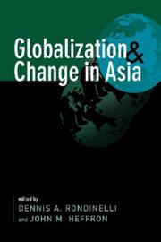 Cover of: Globalization and Change in Asia