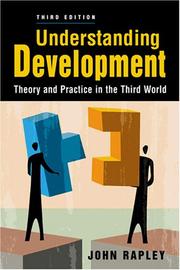 Cover of: Understanding Development by John Rapley, John Rapley