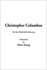 Cover of: Christopher Columbus | Filson Young