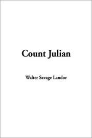 Cover of: Count Julian by Walter Savage Landor