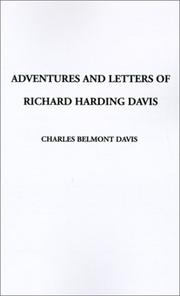 Cover of: Adventures and Letters of Richard Harding Davis by Charles Belmont Davis