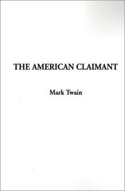 Cover of: American Claimant by Mark Twain