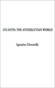 Cover of: Atlantis by Ignatius Donnelly