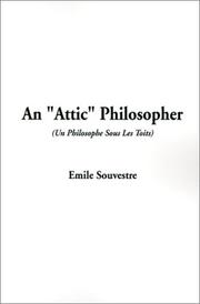 "Attic" Philosopher by Émile Souvestre